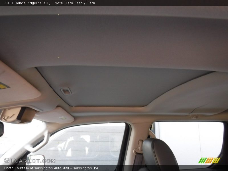 Crystal Black Pearl / Black 2013 Honda Ridgeline RTL