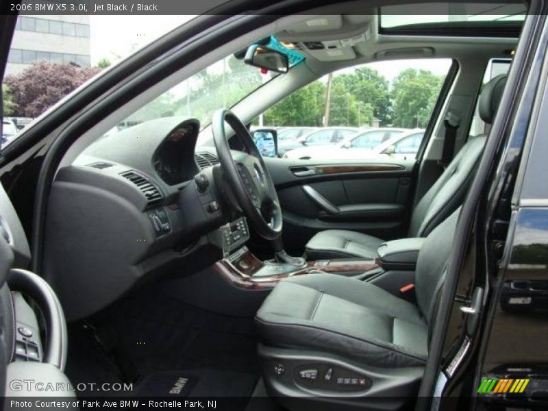 Jet Black / Black 2006 BMW X5 3.0i