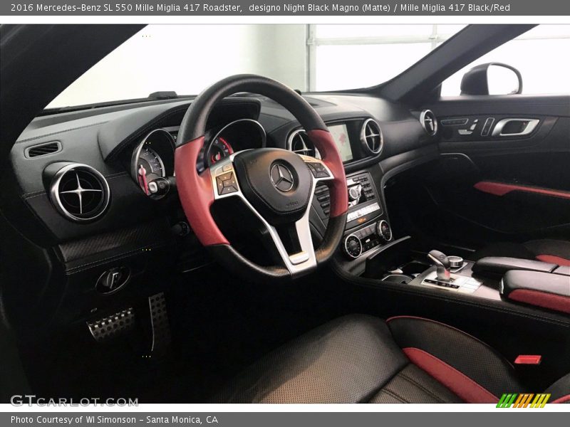 Front Seat of 2016 SL 550 Mille Miglia 417 Roadster