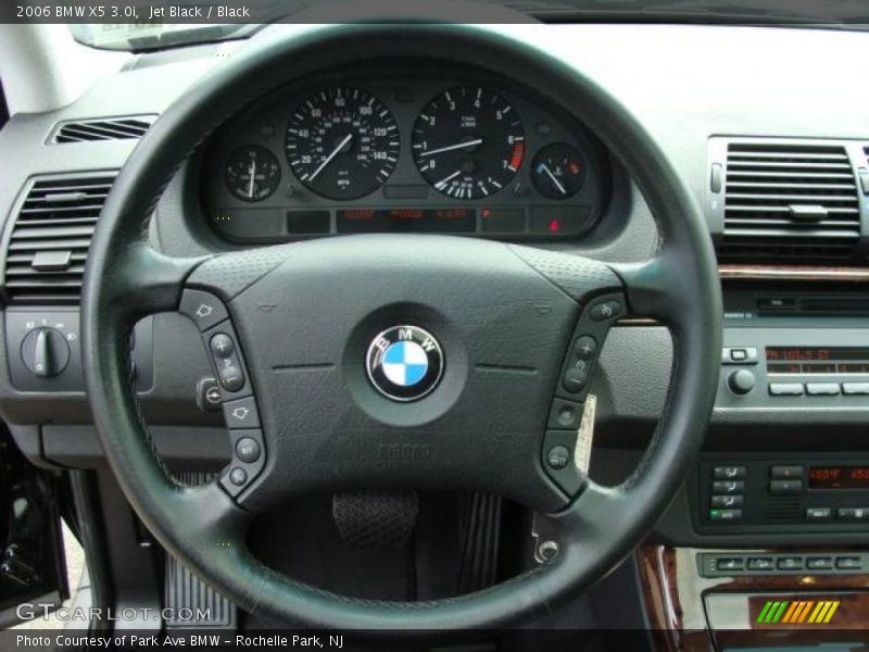 Jet Black / Black 2006 BMW X5 3.0i
