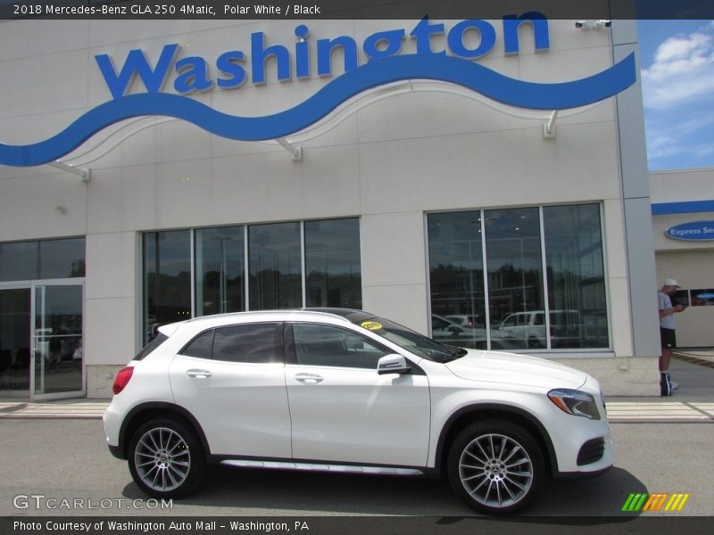 Polar White / Black 2018 Mercedes-Benz GLA 250 4Matic