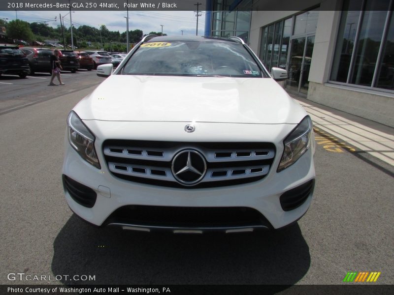 Polar White / Black 2018 Mercedes-Benz GLA 250 4Matic