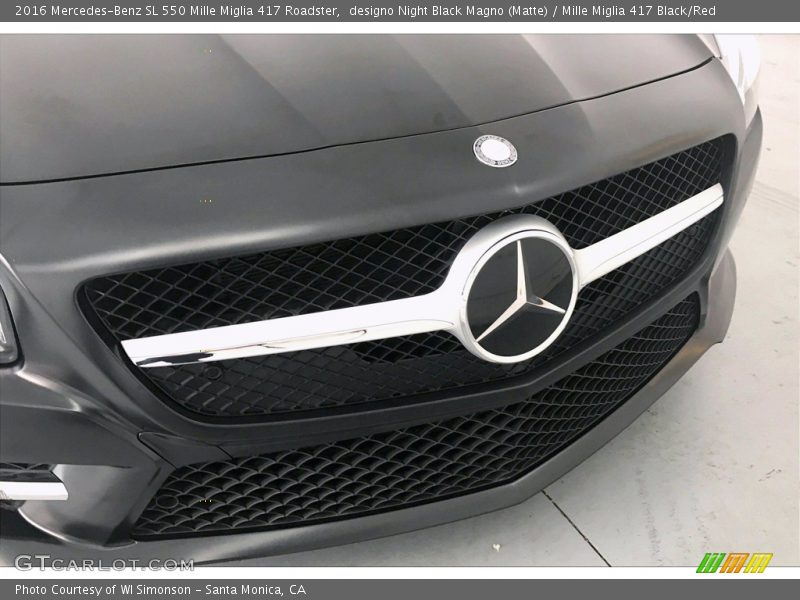 designo Night Black Magno (Matte) / Mille Miglia 417 Black/Red 2016 Mercedes-Benz SL 550 Mille Miglia 417 Roadster