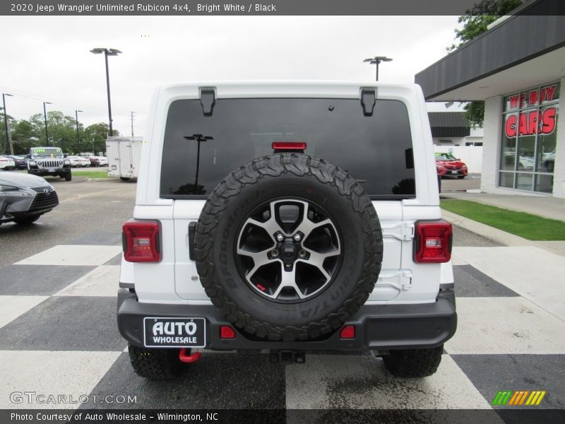 Bright White / Black 2020 Jeep Wrangler Unlimited Rubicon 4x4