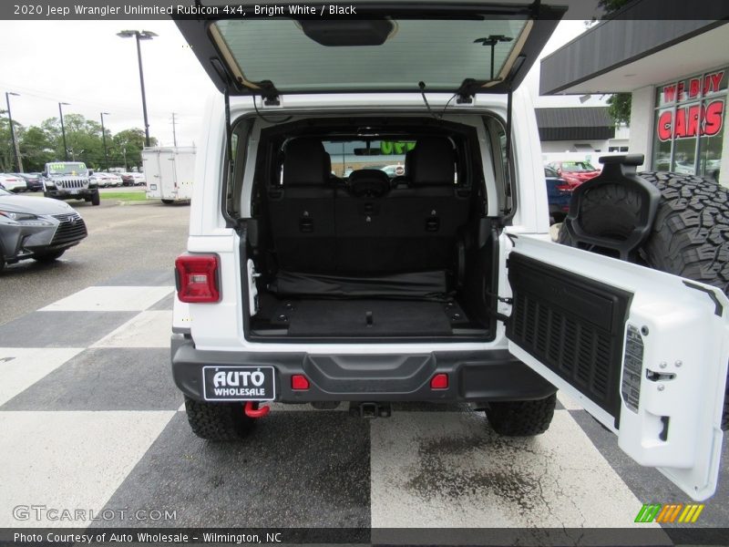 Bright White / Black 2020 Jeep Wrangler Unlimited Rubicon 4x4