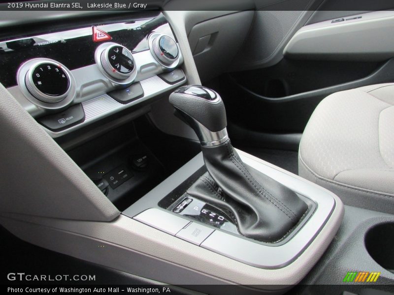 Lakeside Blue / Gray 2019 Hyundai Elantra SEL