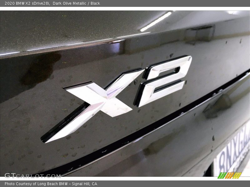 Dark Olive Metallic / Black 2020 BMW X2 sDrive28i