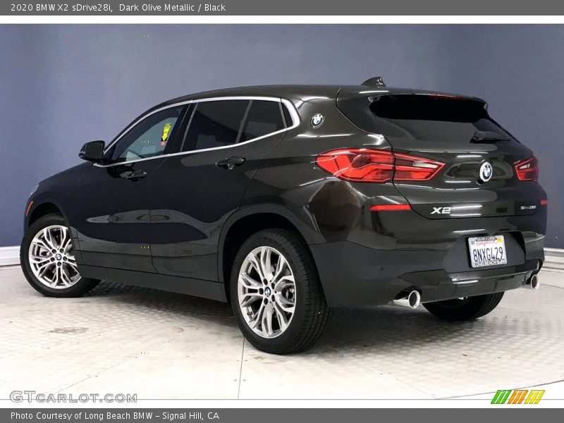 Dark Olive Metallic / Black 2020 BMW X2 sDrive28i