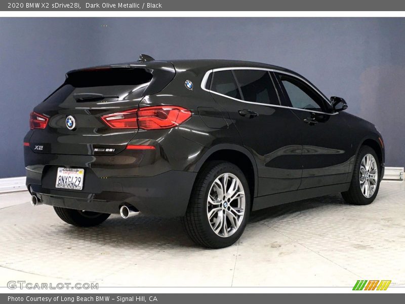 Dark Olive Metallic / Black 2020 BMW X2 sDrive28i