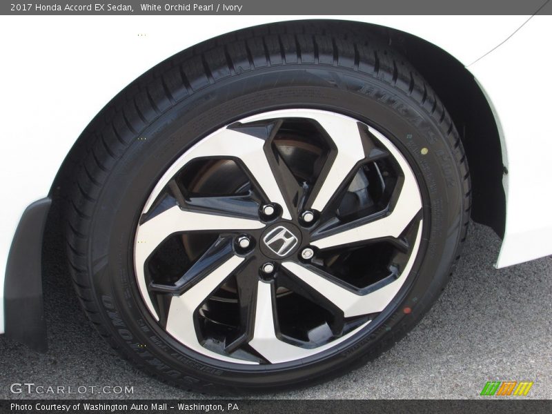 White Orchid Pearl / Ivory 2017 Honda Accord EX Sedan