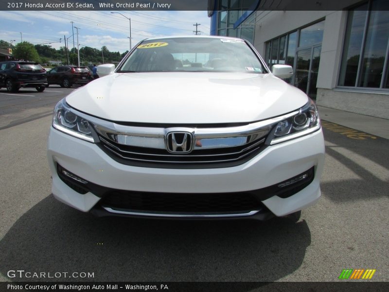 White Orchid Pearl / Ivory 2017 Honda Accord EX Sedan
