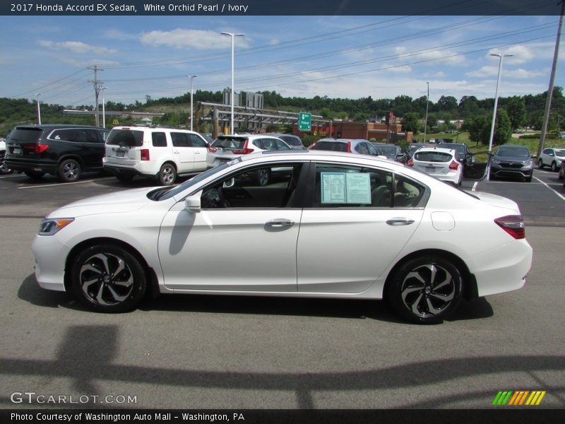White Orchid Pearl / Ivory 2017 Honda Accord EX Sedan