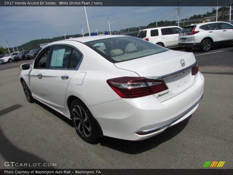 White Orchid Pearl / Ivory 2017 Honda Accord EX Sedan