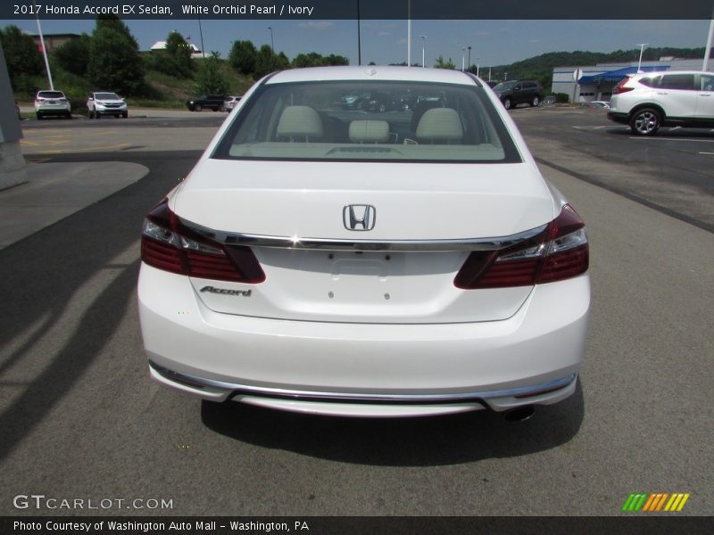 White Orchid Pearl / Ivory 2017 Honda Accord EX Sedan
