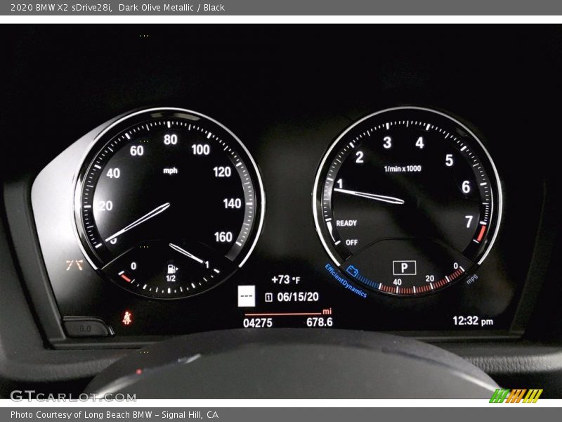 Dark Olive Metallic / Black 2020 BMW X2 sDrive28i