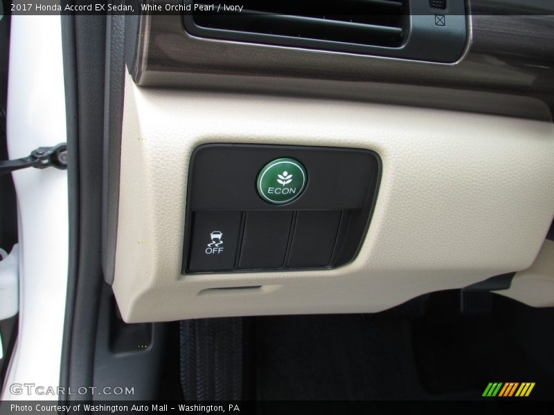 White Orchid Pearl / Ivory 2017 Honda Accord EX Sedan