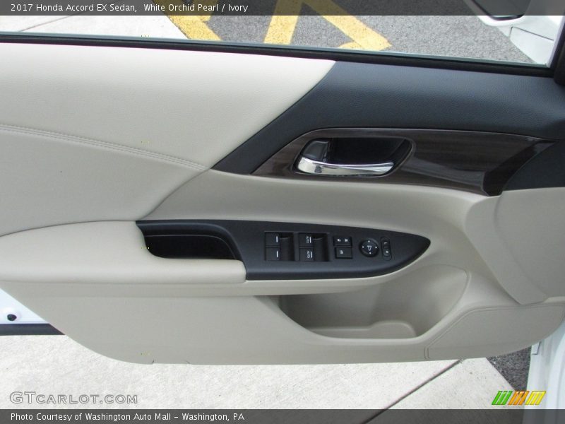 White Orchid Pearl / Ivory 2017 Honda Accord EX Sedan