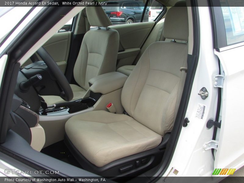 White Orchid Pearl / Ivory 2017 Honda Accord EX Sedan