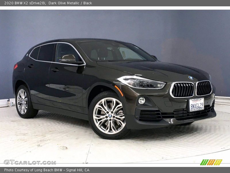 Dark Olive Metallic / Black 2020 BMW X2 sDrive28i