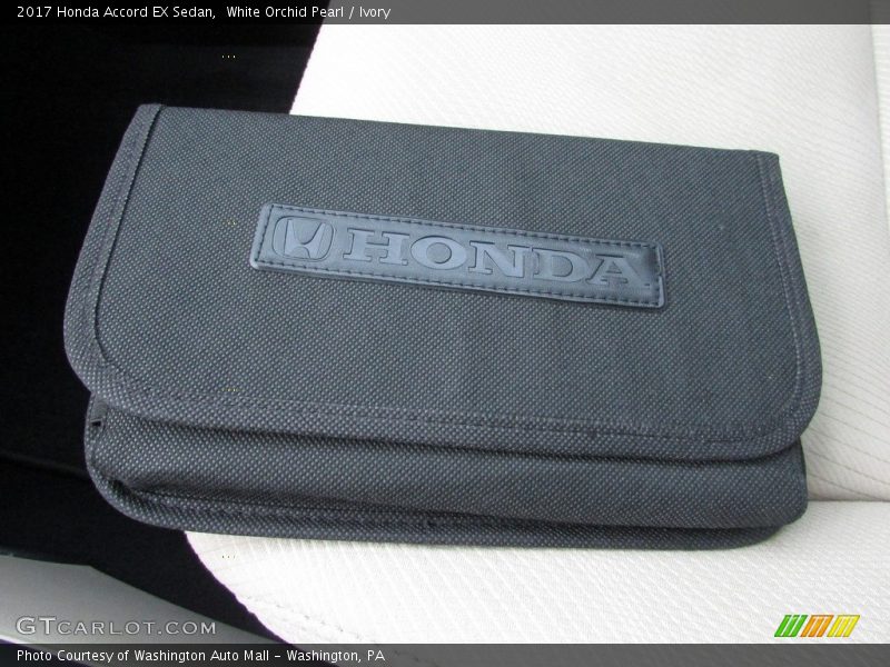 White Orchid Pearl / Ivory 2017 Honda Accord EX Sedan