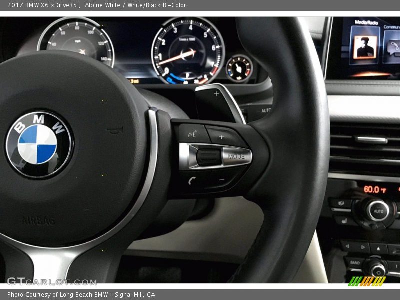 Alpine White / White/Black Bi-Color 2017 BMW X6 xDrive35i