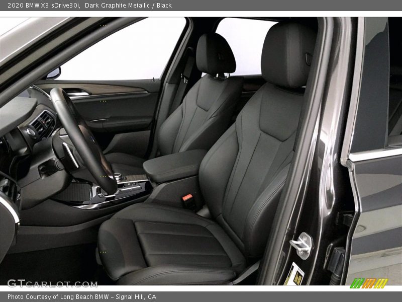 Dark Graphite Metallic / Black 2020 BMW X3 sDrive30i