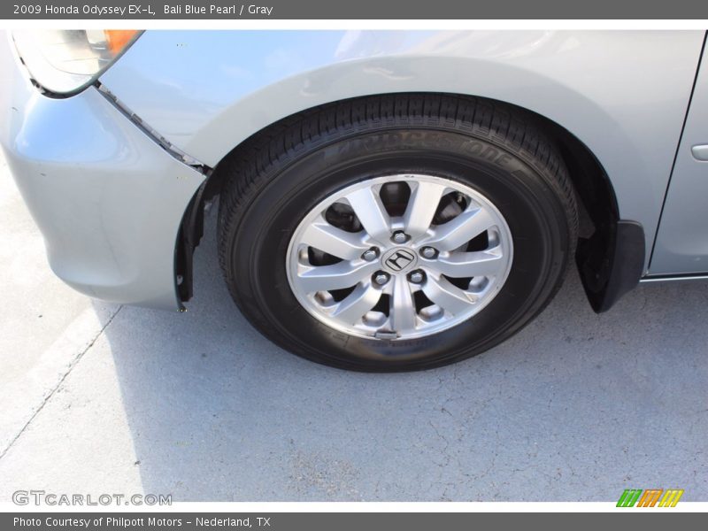 Bali Blue Pearl / Gray 2009 Honda Odyssey EX-L