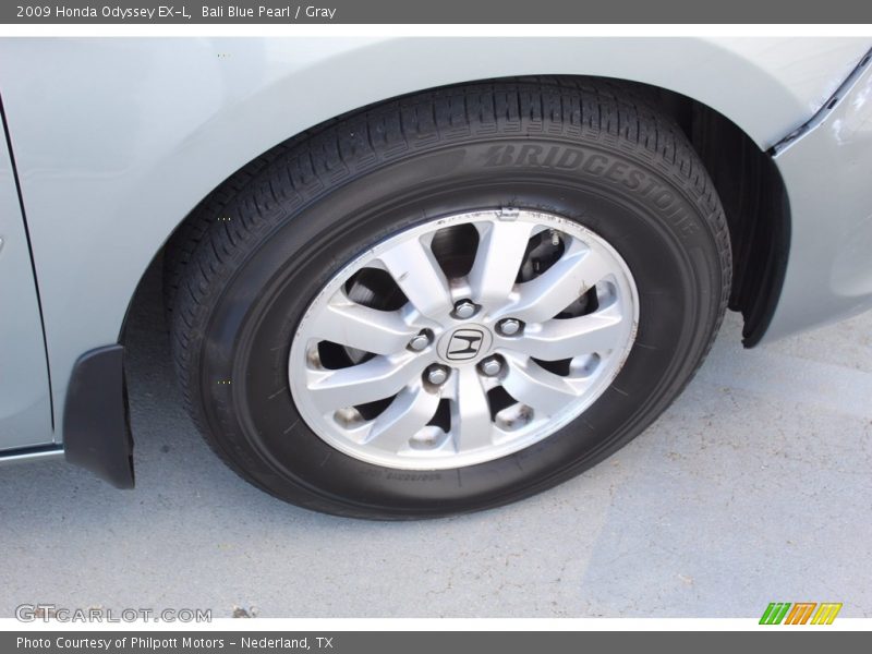 Bali Blue Pearl / Gray 2009 Honda Odyssey EX-L
