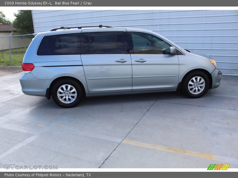 Bali Blue Pearl / Gray 2009 Honda Odyssey EX-L