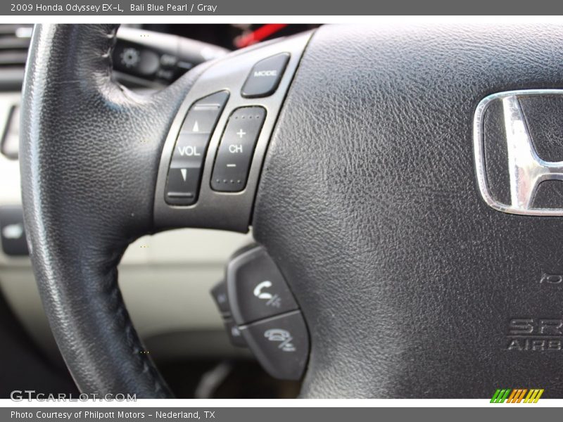 Bali Blue Pearl / Gray 2009 Honda Odyssey EX-L