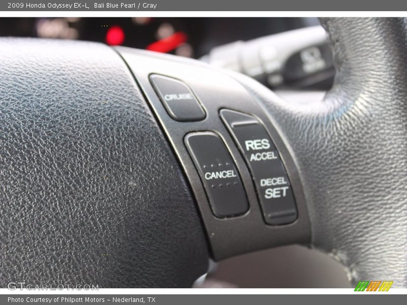 Bali Blue Pearl / Gray 2009 Honda Odyssey EX-L