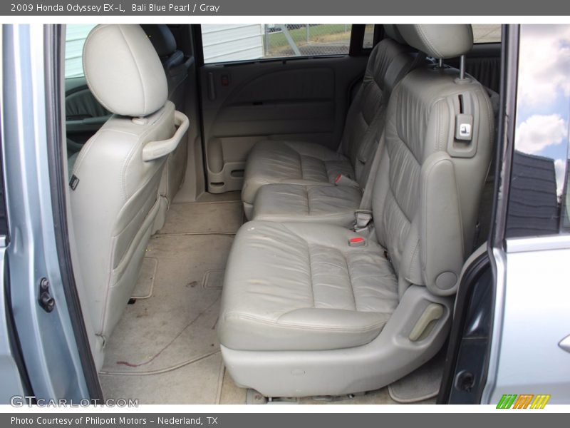 Bali Blue Pearl / Gray 2009 Honda Odyssey EX-L