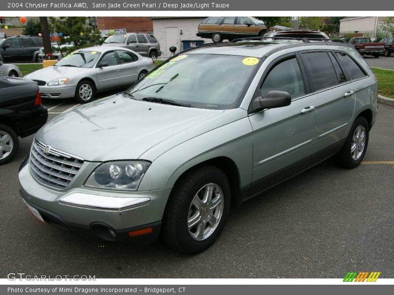 Satin Jade Green Pearl / Deep Jade/Light Taupe 2004 Chrysler Pacifica AWD