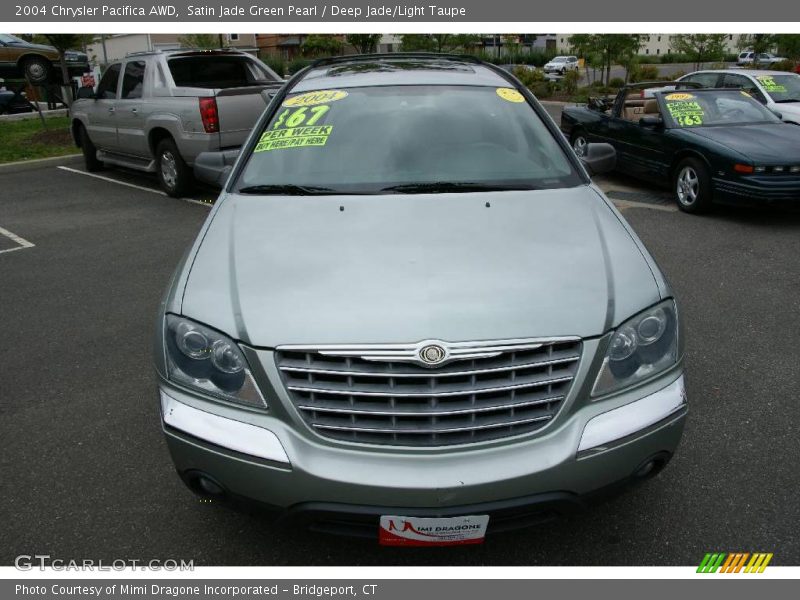 Satin Jade Green Pearl / Deep Jade/Light Taupe 2004 Chrysler Pacifica AWD