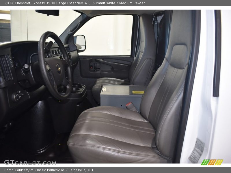Summit White / Medium Pewter 2014 Chevrolet Express 3500 Cargo Extended WT