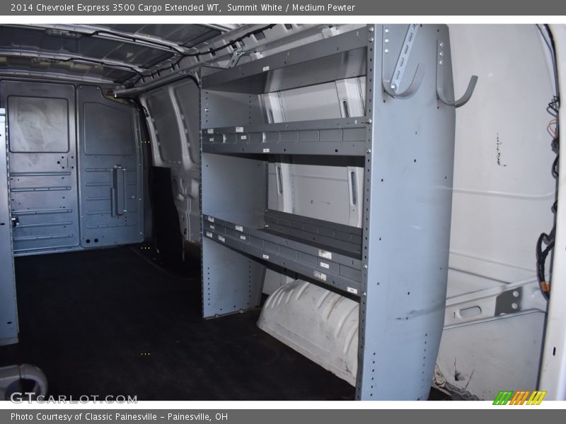 Summit White / Medium Pewter 2014 Chevrolet Express 3500 Cargo Extended WT