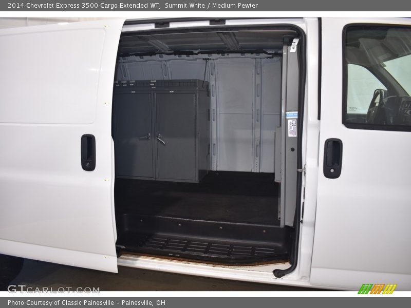 Summit White / Medium Pewter 2014 Chevrolet Express 3500 Cargo Extended WT