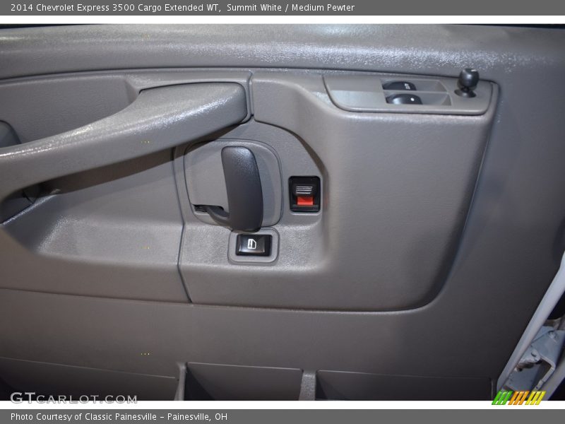 Summit White / Medium Pewter 2014 Chevrolet Express 3500 Cargo Extended WT