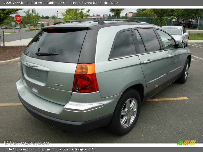 Satin Jade Green Pearl / Deep Jade/Light Taupe 2004 Chrysler Pacifica AWD
