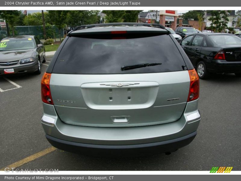 Satin Jade Green Pearl / Deep Jade/Light Taupe 2004 Chrysler Pacifica AWD