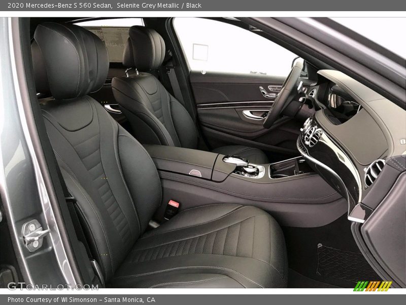 Selenite Grey Metallic / Black 2020 Mercedes-Benz S 560 Sedan