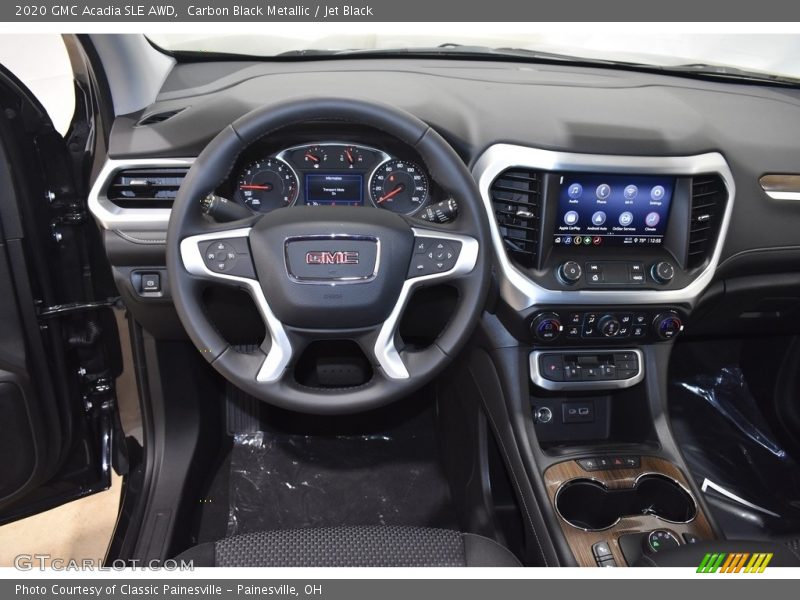Carbon Black Metallic / Jet Black 2020 GMC Acadia SLE AWD