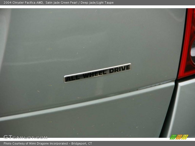 Satin Jade Green Pearl / Deep Jade/Light Taupe 2004 Chrysler Pacifica AWD