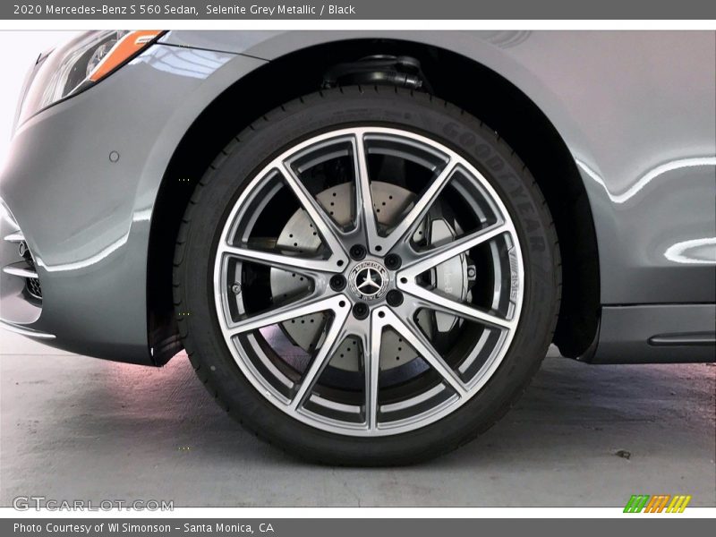 Selenite Grey Metallic / Black 2020 Mercedes-Benz S 560 Sedan