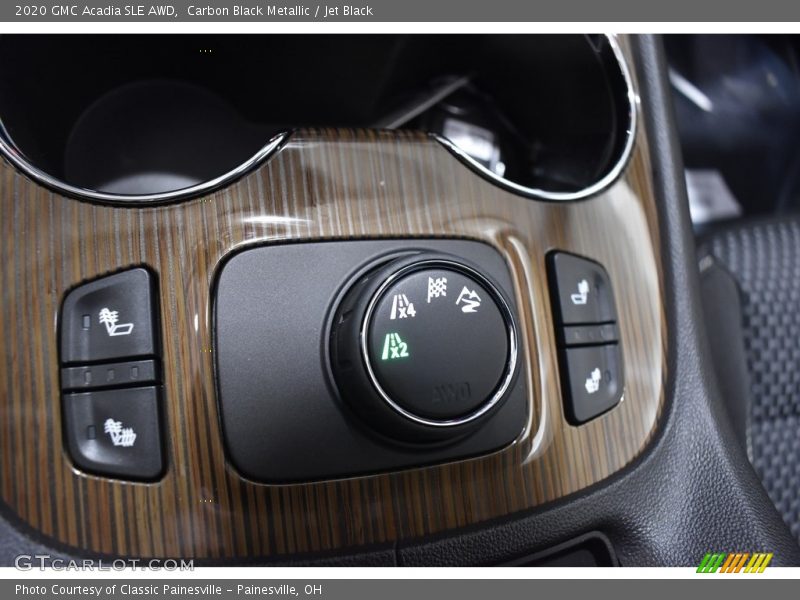 Carbon Black Metallic / Jet Black 2020 GMC Acadia SLE AWD