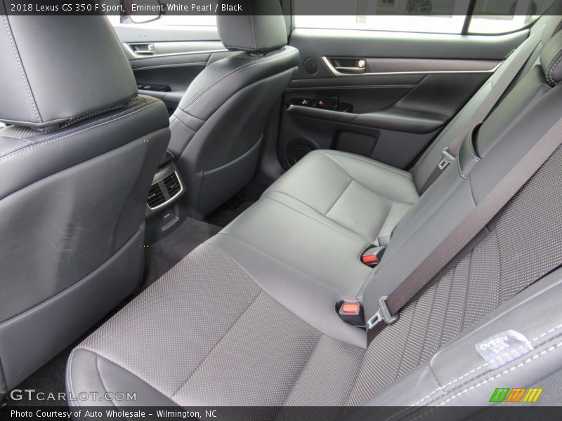Rear Seat of 2018 GS 350 F Sport