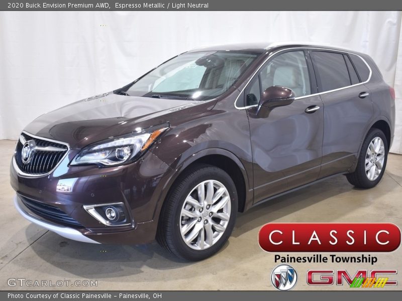 Espresso Metallic / Light Neutral 2020 Buick Envision Premium AWD