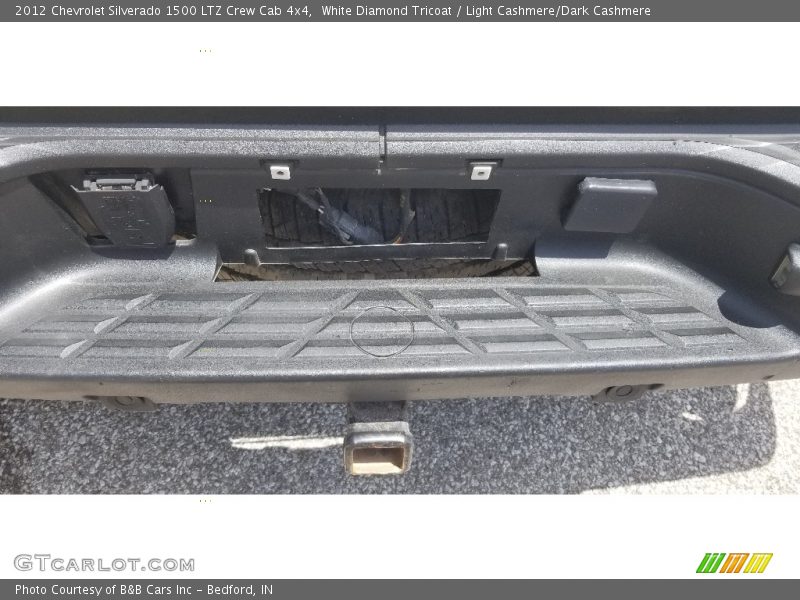 White Diamond Tricoat / Light Cashmere/Dark Cashmere 2012 Chevrolet Silverado 1500 LTZ Crew Cab 4x4