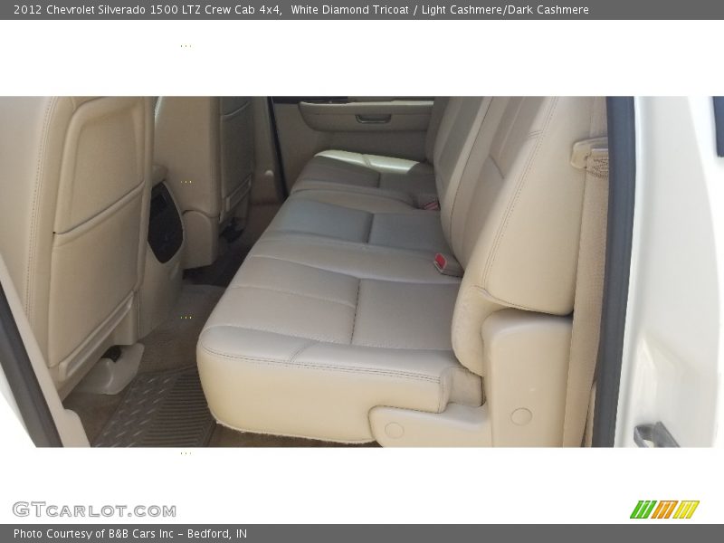 White Diamond Tricoat / Light Cashmere/Dark Cashmere 2012 Chevrolet Silverado 1500 LTZ Crew Cab 4x4