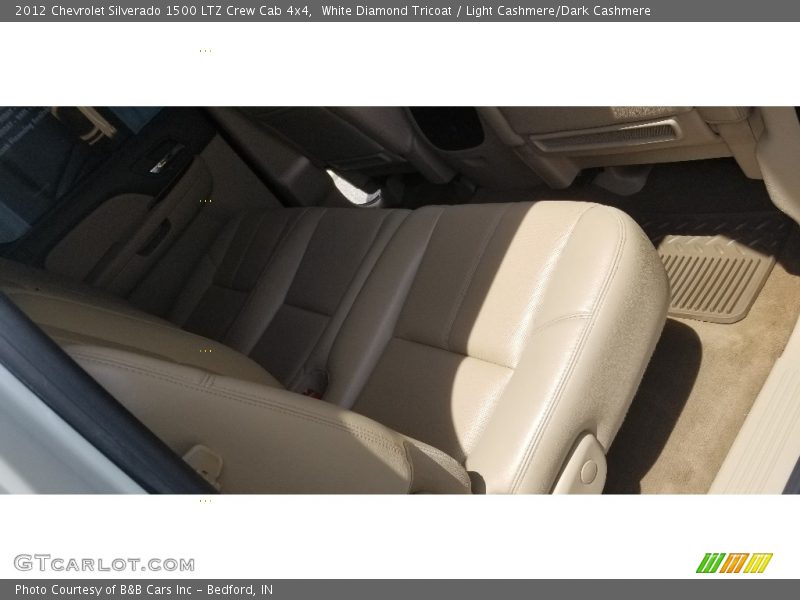 White Diamond Tricoat / Light Cashmere/Dark Cashmere 2012 Chevrolet Silverado 1500 LTZ Crew Cab 4x4